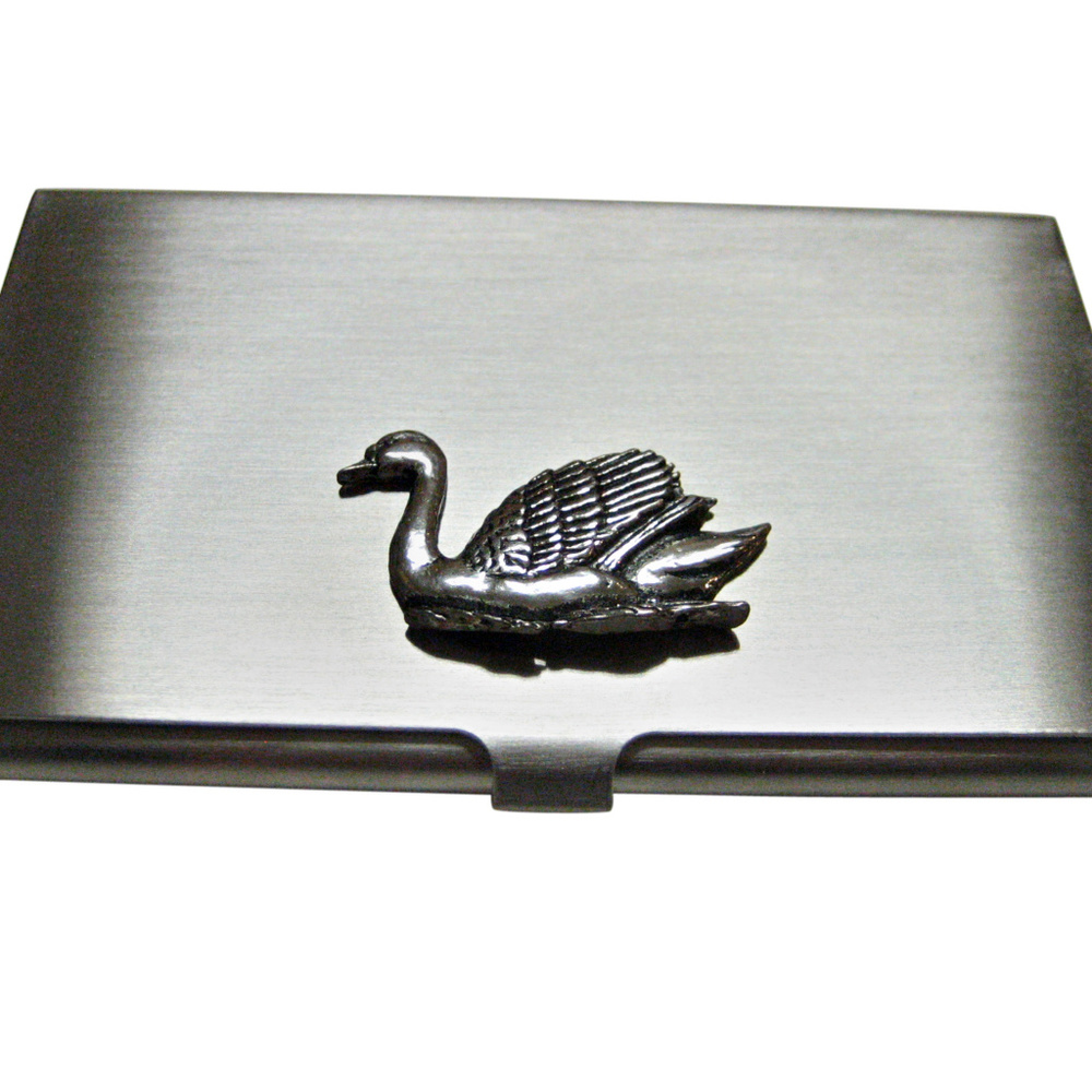 Swan Bird Business Card Holder